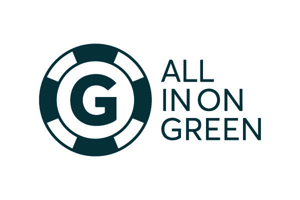 All in on Green logo