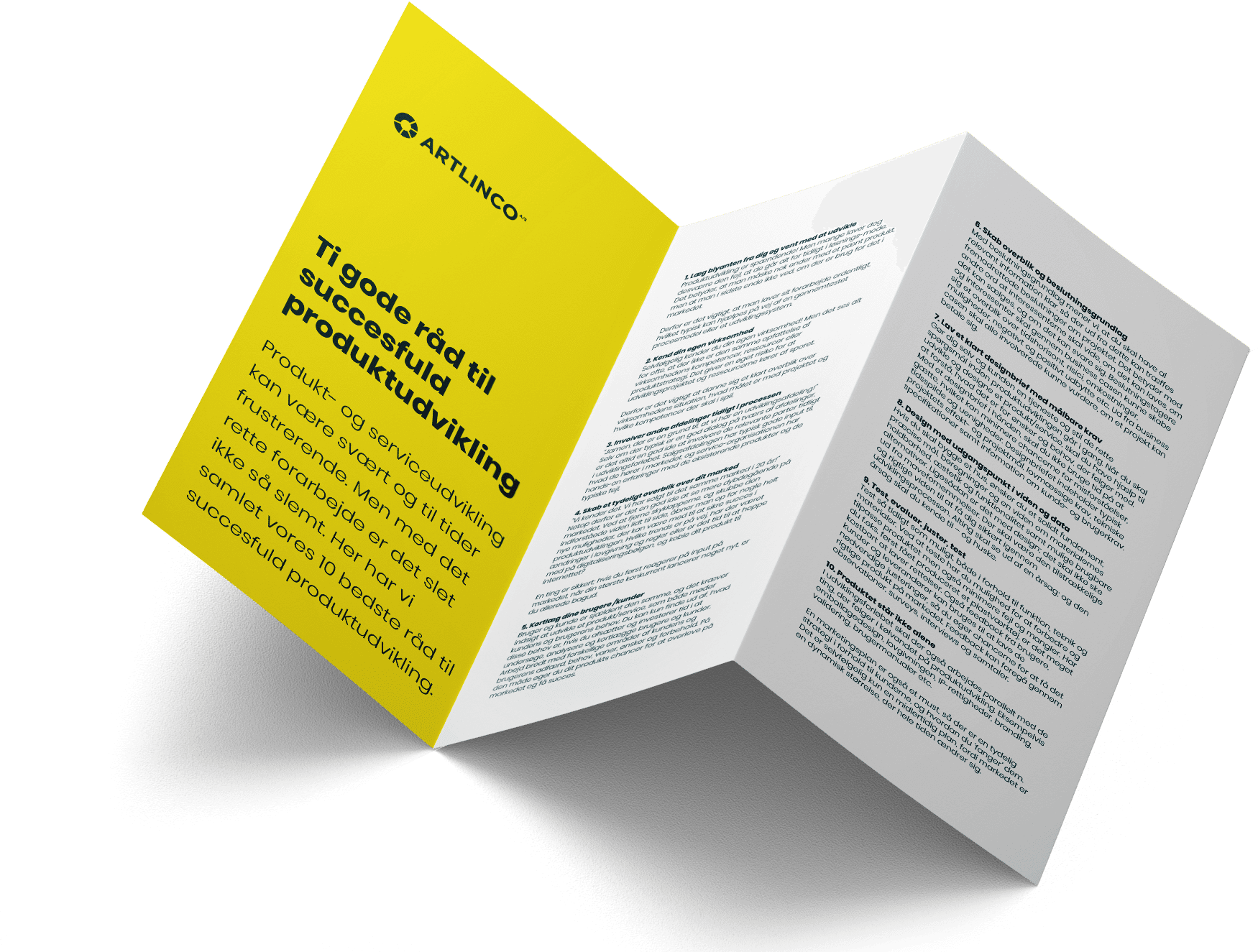 Ti gode råd til succesfuld produktudvikling