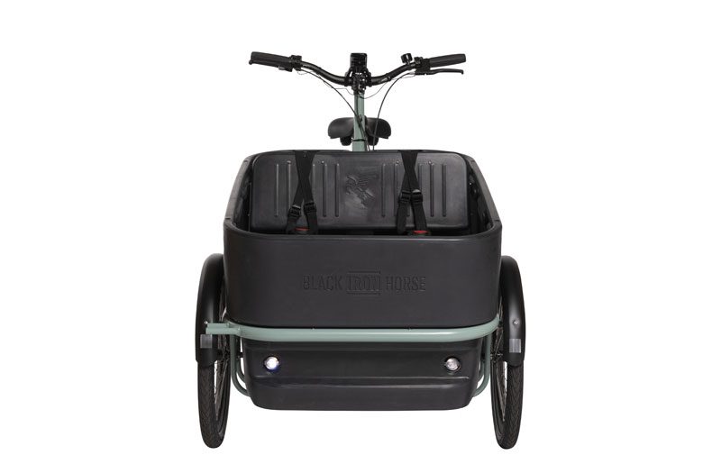 Black Iron Horse black and green