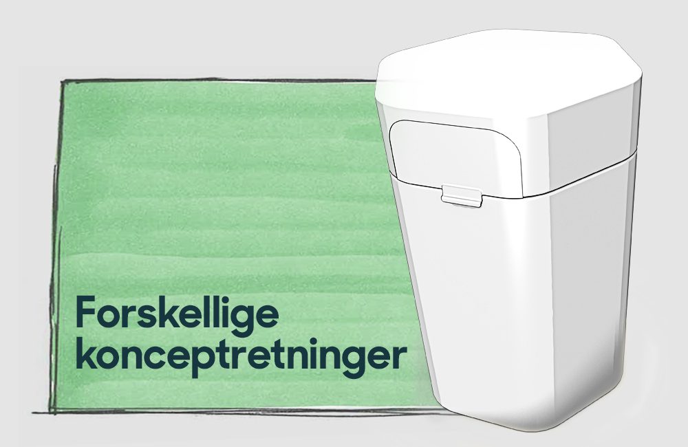 Forskellige konceptretninger