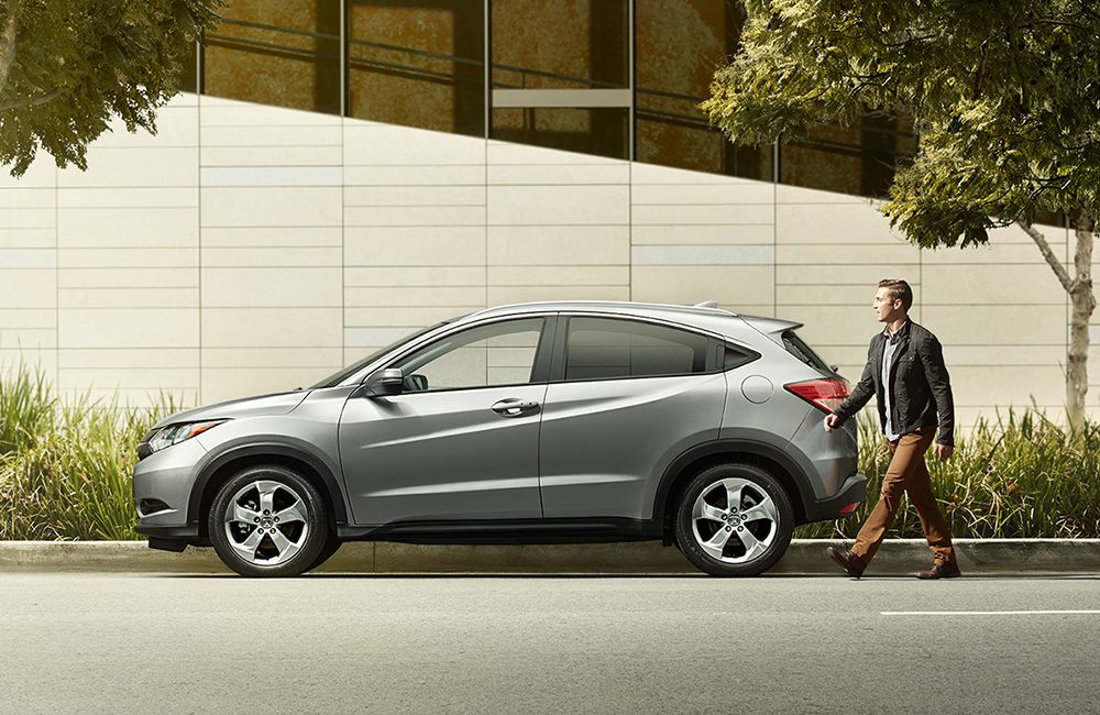Gray Honda HR-V