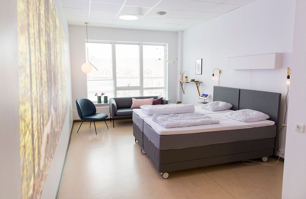 new interractive hospital room design