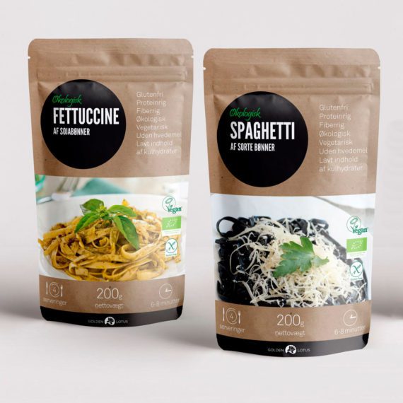 Golden Lotus spaghetti emballage 1